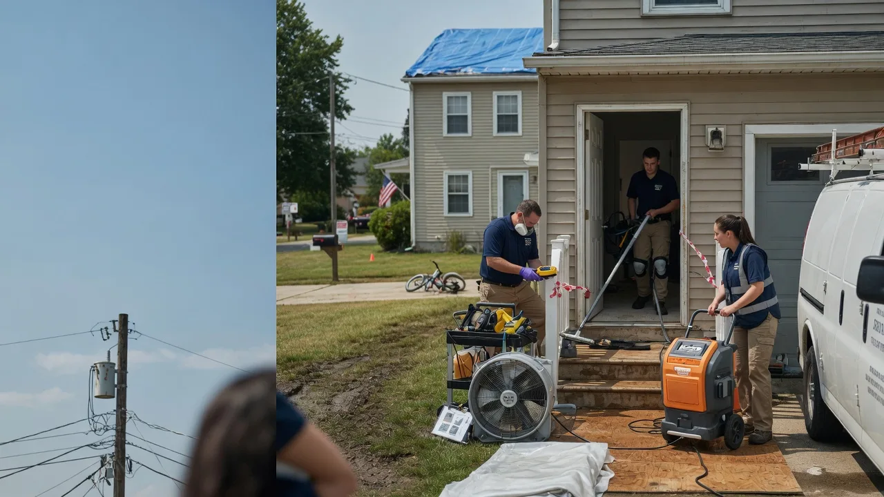Water Damage Repair in Sunbury, PA near me